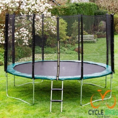 8-ft Trampoline – Safe, Durable, and Perfect for Family Fun