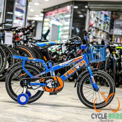 The Stylish 3 Gun Blue Bike Size 16 Kids Bicycle - Blue