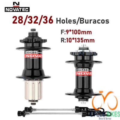 Novatec QR Hubs – 11-Speed Compatible