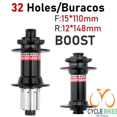 Novatec BOOST Thru-Axle Hubs – 11-Speed Compatible