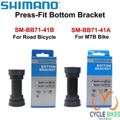 Shimano SM-BB71-41A (MTB) / SM-BB71-41B (Road) Press-Fit Bottom Bracket BB71
