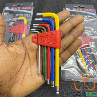 BIKEHAND  Hex Allen Wrenchs, Colorful 6 PCS 2/2.5/3/4/5/6mm