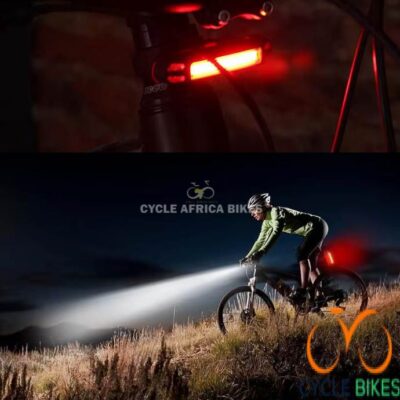Bike Tail Light USB Rechargeable Bicycle Tail Light Waterproof Red High Intensity Rear LED 6 Modes