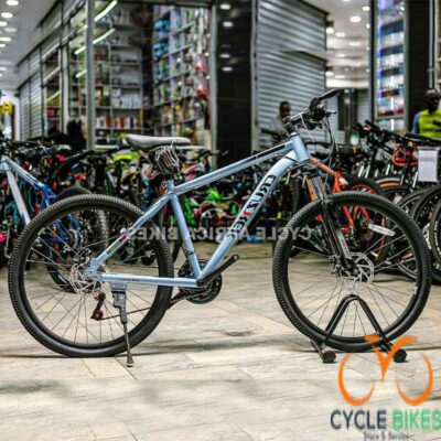 CRUZTREK KOMET size 26 Steel Mountain Bike Light Blue Bicycle