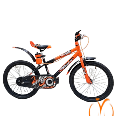 DENIM BIKE size 20 for kids age (7-10) years colour orange