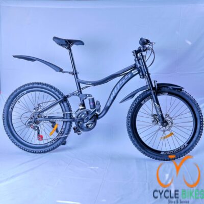 Cross MTB Bicycle – 26″ (Adults, Dual Suspension, Fat Tire)