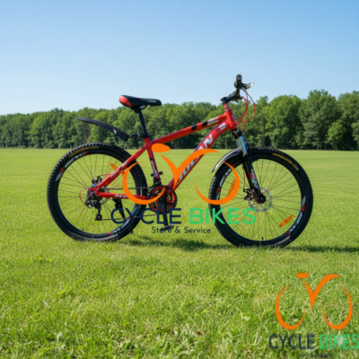 Ocean MTB Bike – 26″ Fat Tire (Red)