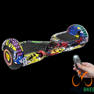 Electric Hoverboard – 6.5″ LED Wheel, Smart Self-Balancing Scooter with