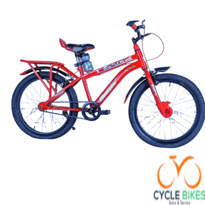 Denim Pool Kids Fat Bike – Size 20″ (for ages 7–12 years), Red (Made in India)