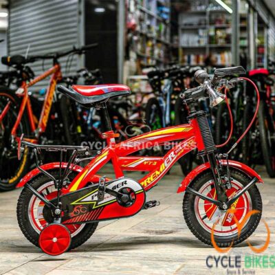 Striking! Red Premiere Smart Bike Size 12 Kids Bicycle(BEN 10)