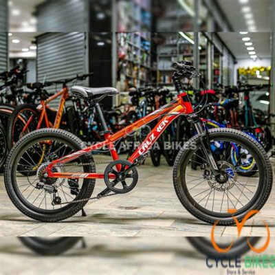 Super Steady Bicycle CruzTrek Size 20 Kids Bike Ideal for 7-11 years - Red