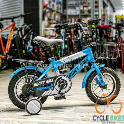 Trending Rocky BMX Kids Bicycle | Size 12 - Blue Bike Ideal for 1 to 3 years