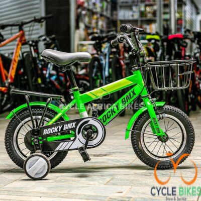 Trending Rocky BMX Kids Bicycle | Size 12 - Green Bike Ideal for 1 to 3 years