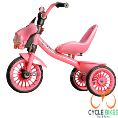 Kids’ Tricycle with Lights & Music Pink Code 507