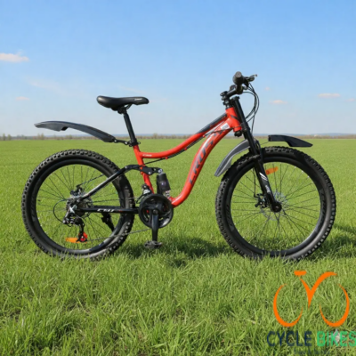 Cross MTB Size 24" Red for Teens