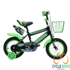 Cool Est Sport Bike – 12″ (Ages 2–4): Front Basket & Training Wheels