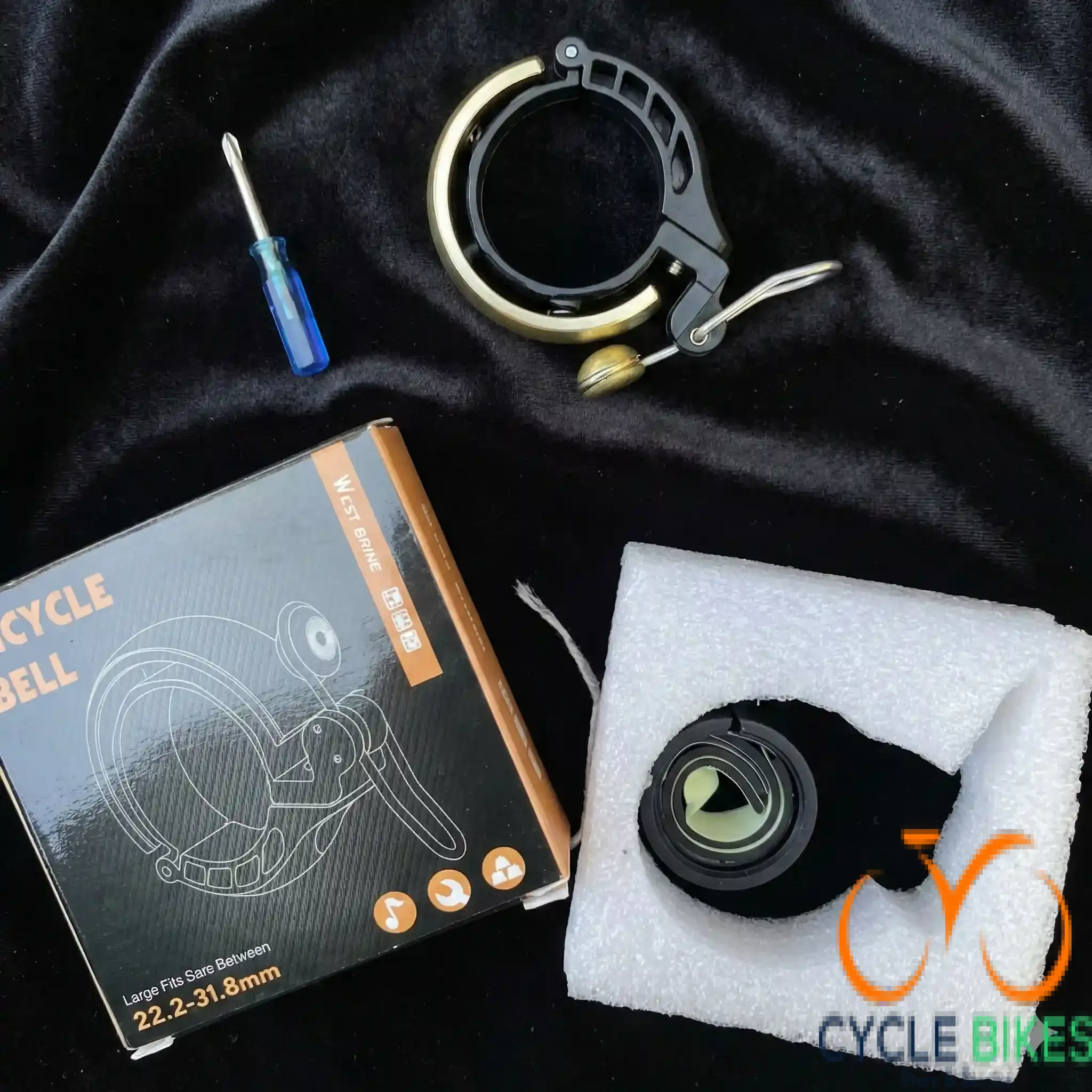 West Biking Copper Bicycle Bell