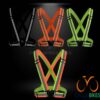 Bicycle Multi-Colour Reflective Bike Straps