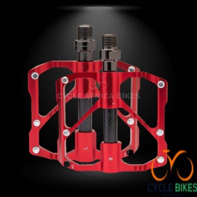 Bicycle Red Aluminium Bike Peddles