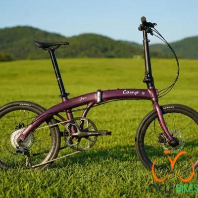[BK3448] CAMP P10 Folding Bicycle – Compact, Lightweight & SHIMANO-Equipped