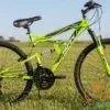 [BK3620] Huffy 26″ Full Suspension Mountain Bike – 21-Speed Steel MTB, All-Terrain Ready