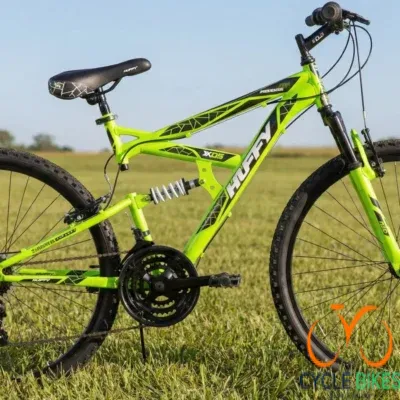 [BK3620] Huffy 26″ Full Suspension Mountain Bike – 21-Speed Steel MTB, All-Terrain Ready