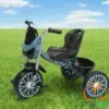 [TC3852] Sport Kids 3-Wheel LED Tricycle – Adjustable Handle