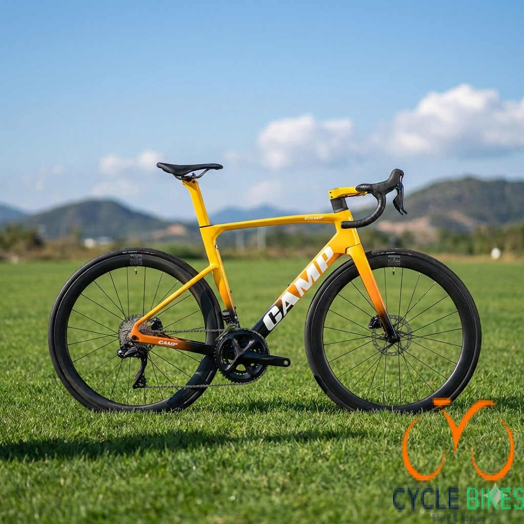 [BK3455] CAMP SR7 2025 Carbon Fiber Ultra-Light Road Bike – Mechanical 2×12-Speed SHIMANO 105 R7120, Hydraulic Disc Brakes